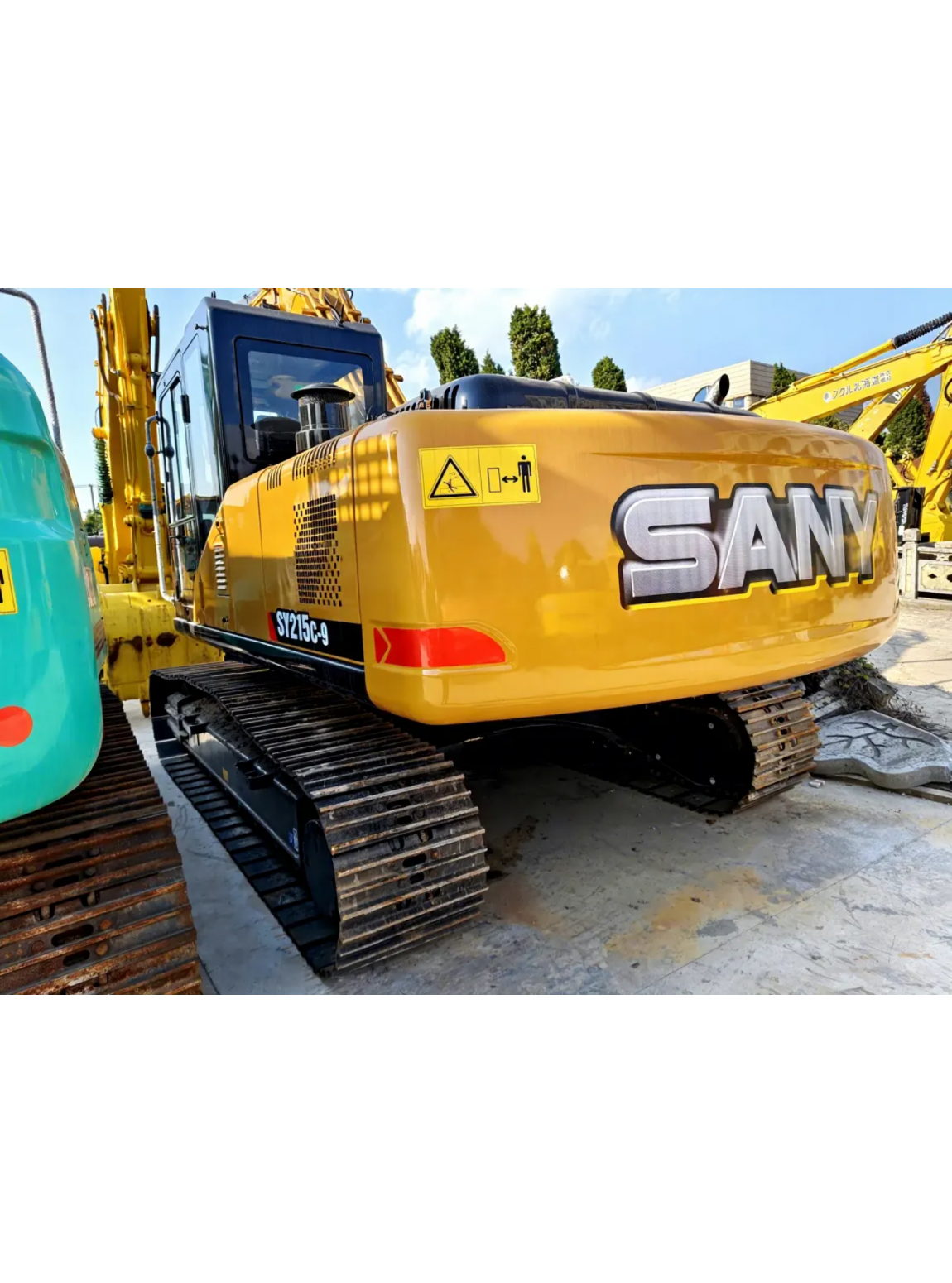รถขุด SANY SY215C รถแบคโฮ 