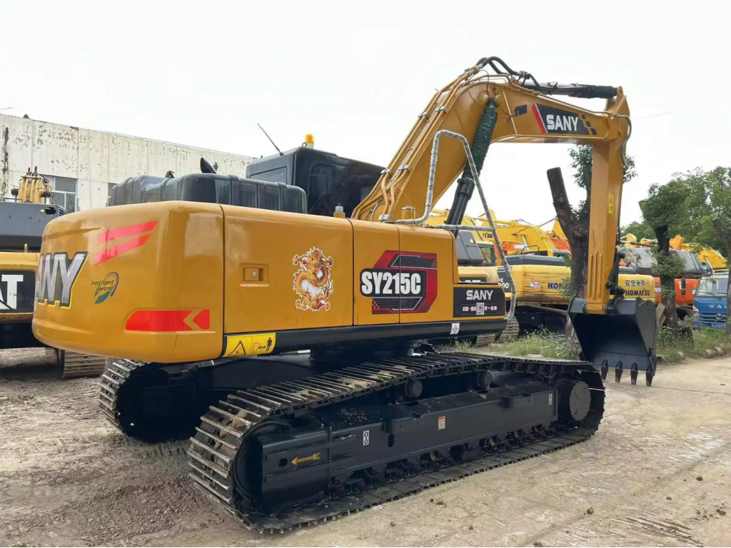 รถขุด SANY SY215C รถแบคโฮ 